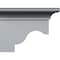 Ekena Millwork Endurathane Dublin Bracket, 6"W x 6 1/4"D x 4 5/8"H, Factory Primed BKT06X05X04WA - alternate 3